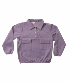 Lavender polo shirt
